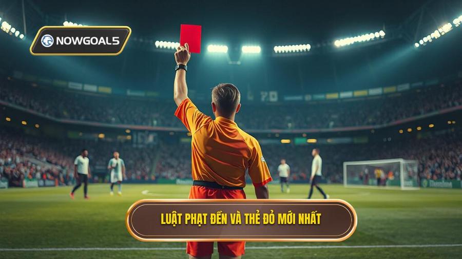 1. Luật phạt đền và thẻ đỏ mới nhất