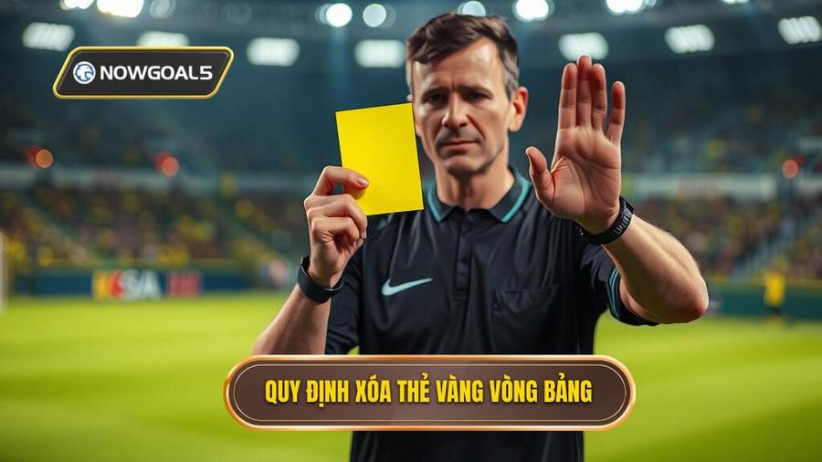 1. Quy định xóa thẻ vàng vòng bảng
