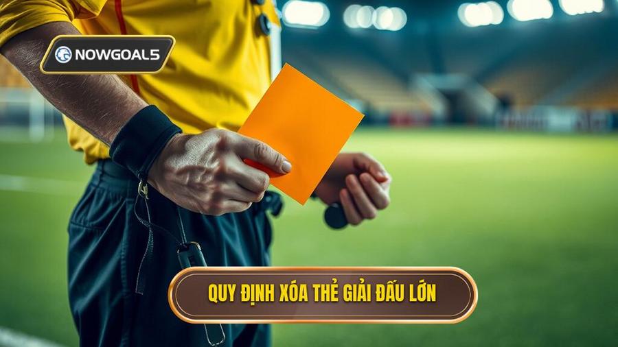 3. Quy định xóa thẻ giải đấu lớn