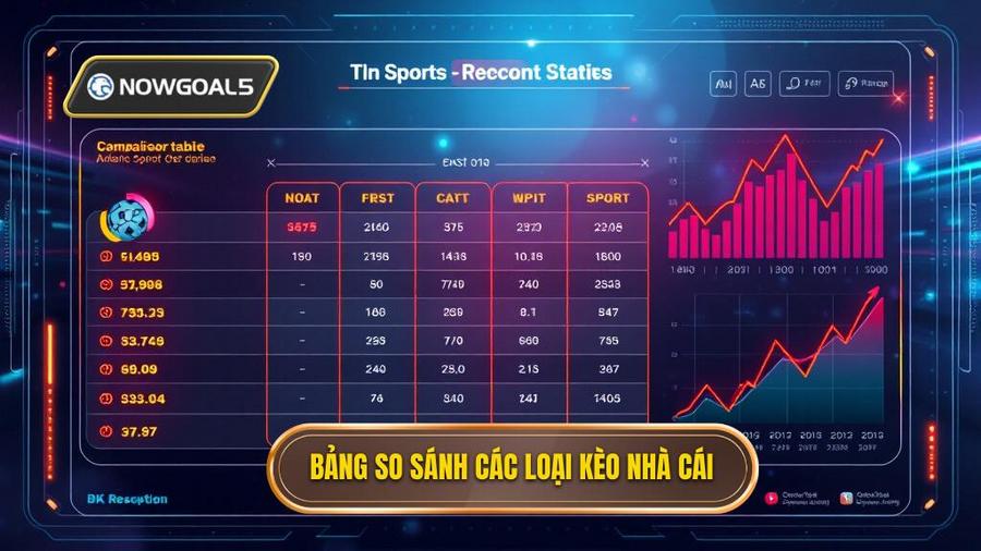 Bảng so sánh các loại kèo phổ biến tại các nhà cái hàng đầu