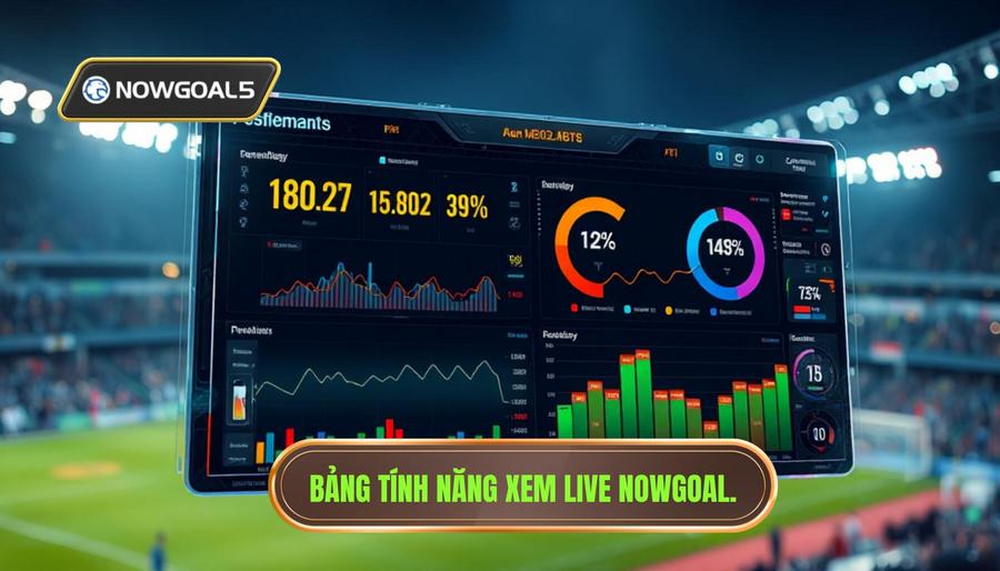 Bảng tóm tắt tính năng khi xem tổng hợp trận đấu live hôm nay Nowgoal